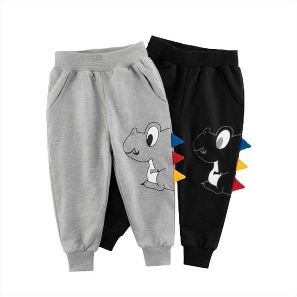 

childrens dinosaur pants autumn winter pant for a boy 100% cotton boys casual girls 2 8 years old, Blue