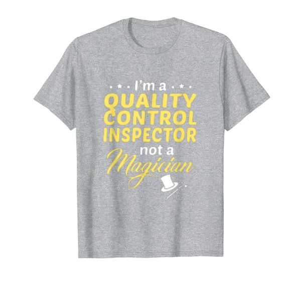 

quality control inspector t-shirt, White;black