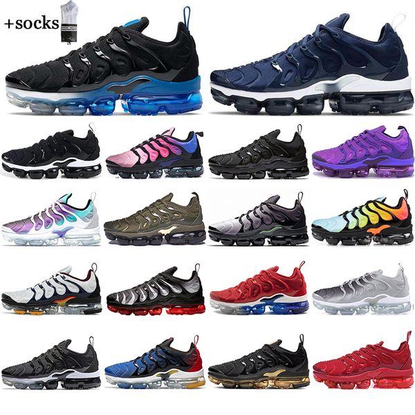 

with socks mens fashion shoe sneakers tn plus betrue black green hyper violet bumblebee midnight navy metallic gold breathable outdoor casua, White;red