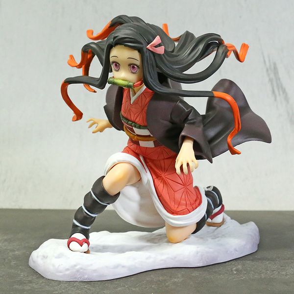 

Japan Anime Demon Slayer Kimetsu no Yaiba Kamado Nezuko PVC Figure Nezuko Series Figurine Model Toy Birthday Gift