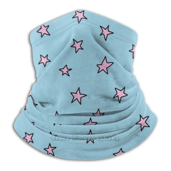 

scarves neck protection scarf pattern warm headwear riding mask, Blue;gray
