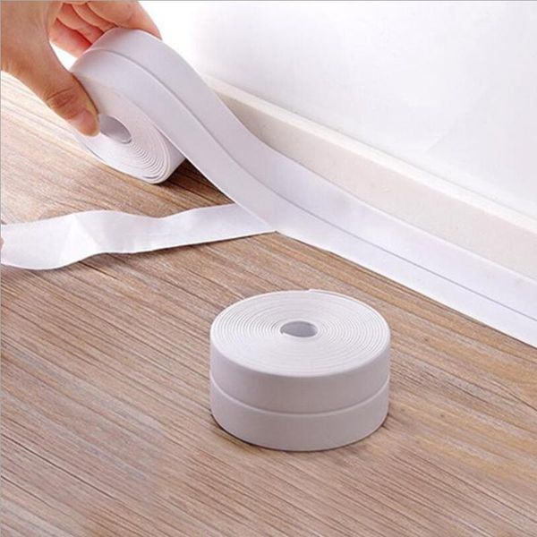 

wall stickers pvc oil-proof self-adhesive tape for bathroom and kitchen decoration anti-mildew waterproof sealing sink wallpaper border