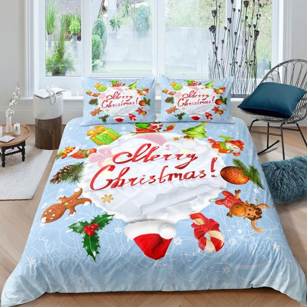 

bedding sets homesky christmas style set 3d printing duvet cover for kid quilt pillow case single double king  size