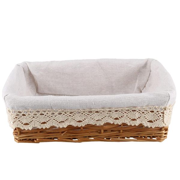 

storage baskets basket, natural wicker bins rectangular basket,arts and crafts