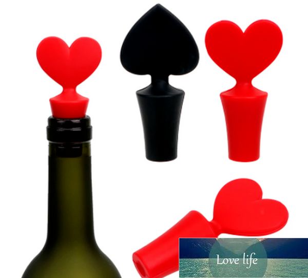 Tappo per bottiglia di vino in silicone, soffice tappo in silicone a forma di attizzatoio, tappo per bottiglia di vino senza perdite, articoli da bar per birra