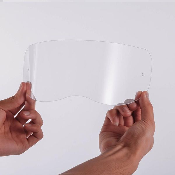 

motorcycle helmets original helmet visor transparent black lens gold red used during the day