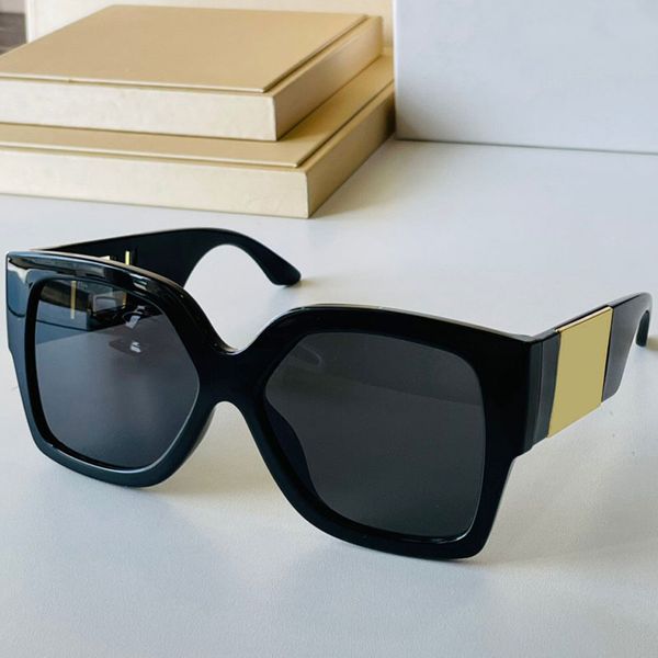 

mens and womens sunglasses 4402 fashion classic designer glasses black full frame personality trend metal temples travel vacation uv400 prot, White;black