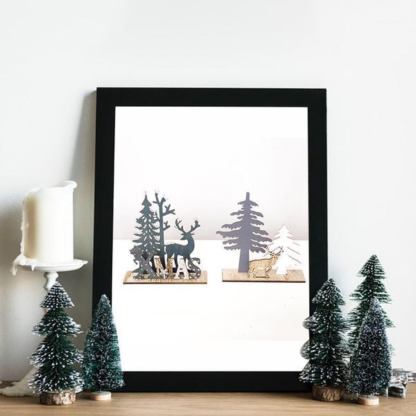 

christmas decorations elk xmas tree pendants wooden ornaments party diy decor home garden decorative supplies decoration pendant1