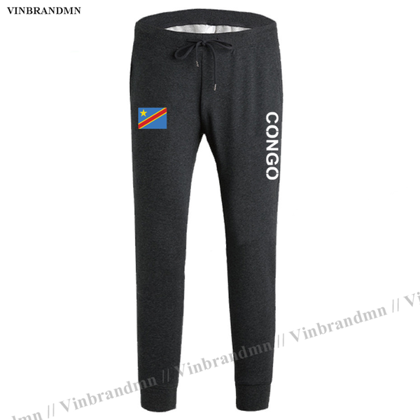 

men's pants dr congo cod drc droc congo-kinsha congolese mens jumpsuit track sweat sweatpants fitness fleece casual nation leggings, Black