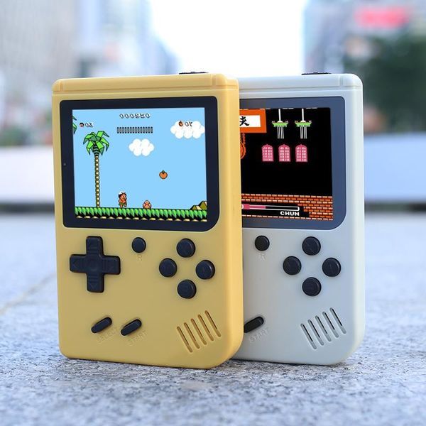 3,0 polegadas 500 jogos em 1 Retro Handheld Game TV Console Mini 256 MB Recarregável Bateria de lítio Player portátil Gift Kids jogadores