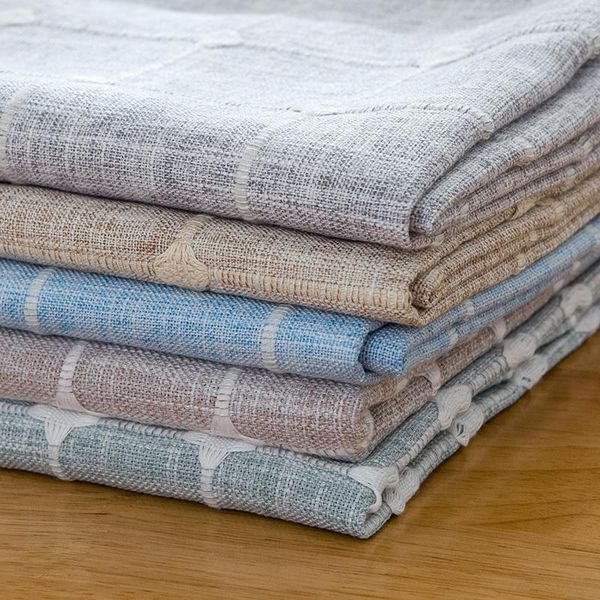 

table cloth linen cotton rectangular edge tablecloth printed dustproof covers
