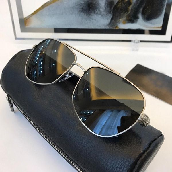 

sunglasses frosted dark silver metal retro men's lens fashion women's glasses, White;black