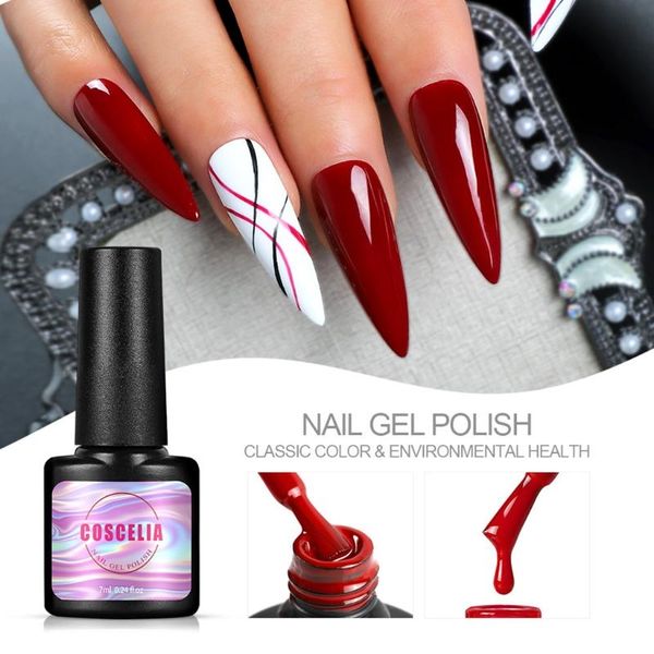 

gel nail polish kit with uv light 36w lamp soak off long lasting nails manicure tools for salon home use a5yb art kits