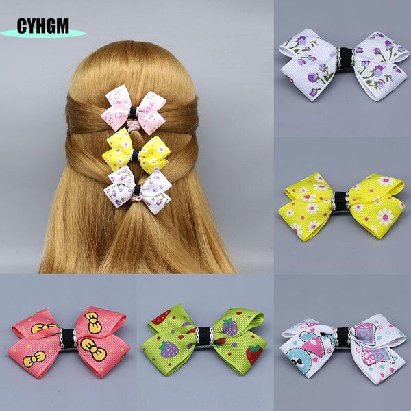 

hair accessories fashion silk clips for girls 12 colors hairpins headwear cute spinki do wlosow barrettes kids d10-7, Slivery;white