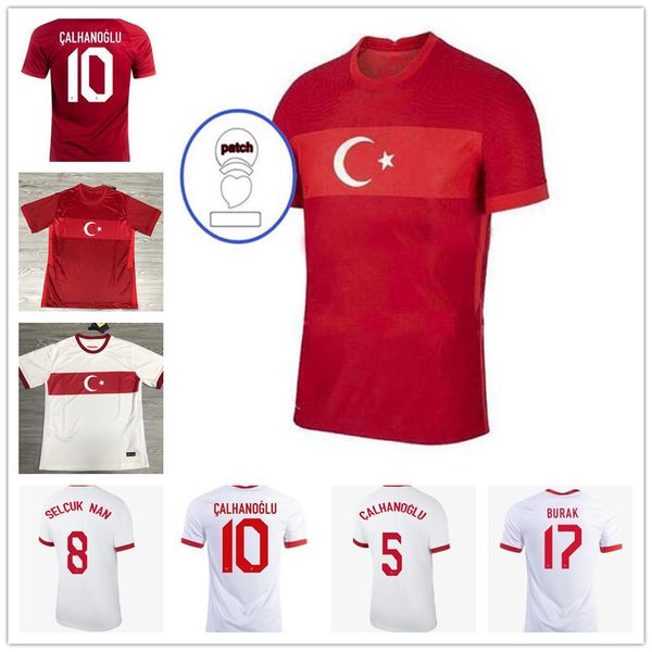 

calhanoglu 20 21 turkey soccer jersey player version fans 2021 yazici caglar sÃ¶yÃ¼ncÃ¼ demiral ozan kabak football shirts national maillots de, Black;yellow