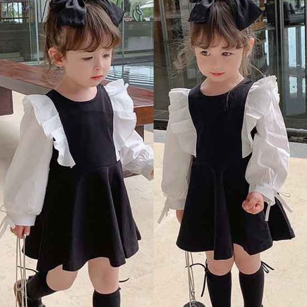 

girl dress kids babyÂ clothes 2022 beautiful spring summerÂ toddler for formal partyÂ outfitsÂ sport teenagers uniform dressesÂ cotto, Red;yellow