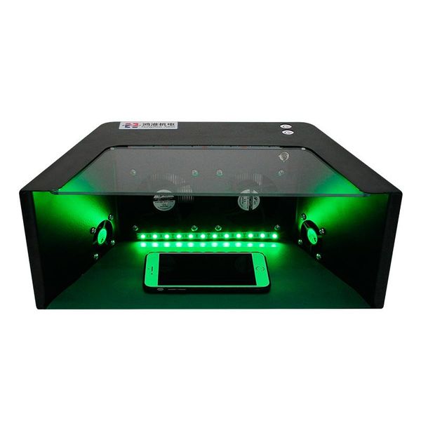 

power tool sets hongzhun ca-710 dust workbench with 4 fans 3 lights anti static uv curing