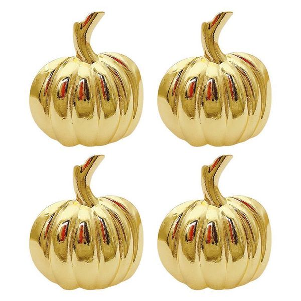 

napkin rings 4pcs pumpkin halloween ring holders dinner tables for family gatherings