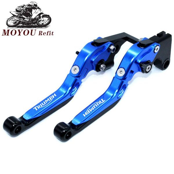 

motorcycle brakes high qualit cnc clutch levers for 675 street triple r/rx 2009 2010 2011 2012 2013 2014-15 accessories