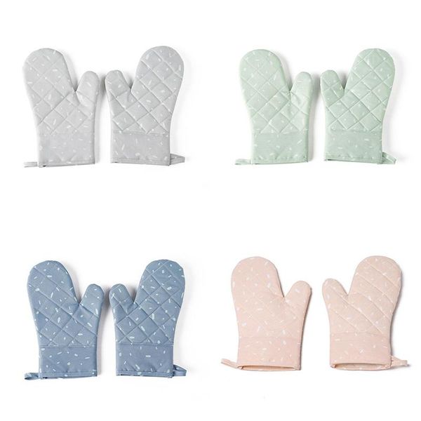 

oven mitts 1 piece non-slip fashion nordic kitchen cooking microwave gloves baking bbq potholders accessories