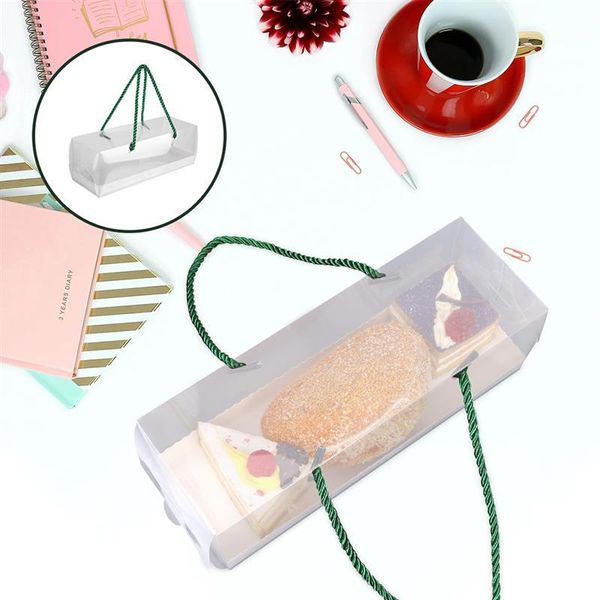 

5pcs portable cardboard cake boxes cupcake cookie packing muffin dessert containers wedding party favor suppies gift wrap