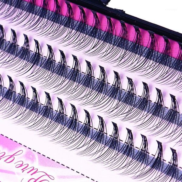 

60pcs professional grafting fake false eyelashes fashion women girls makeup individual cluster eye lashes extension1