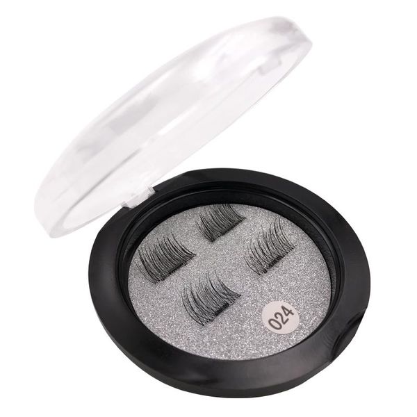 

false eyelashes magnetic mink lashes 1 pair natural hair 3d fake lash 100% dramatic fluffy