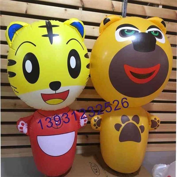 

pvc toy large size 95 cartoon animal children boxing thickened inflatable tumbler
