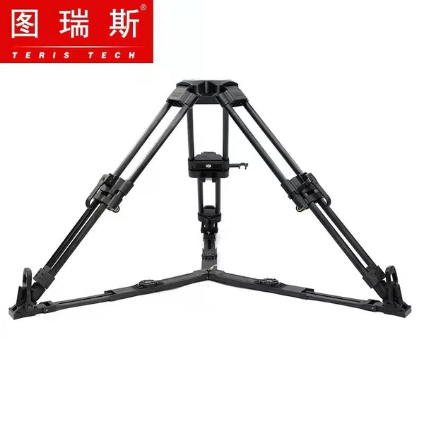 

75mm bowl ts1075al / 100mm ts-1060l aluminum low-key short tripod load 50kg fr film camera tripods