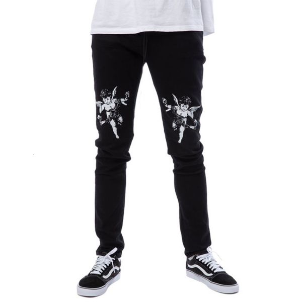 

men's jeans calÃ§a jeans masculina com zÃ­per e tendÃªncias da moda, calÃ§a preta estilo hip hop, para corrida, nfqx, Blue