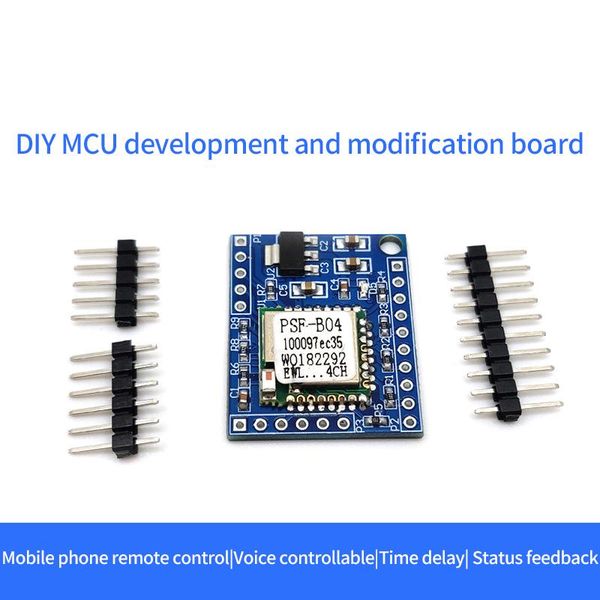 

smart home control 4 channel switch module ewelink app voice remote diy mcu board for alexa echo google nest ifttt