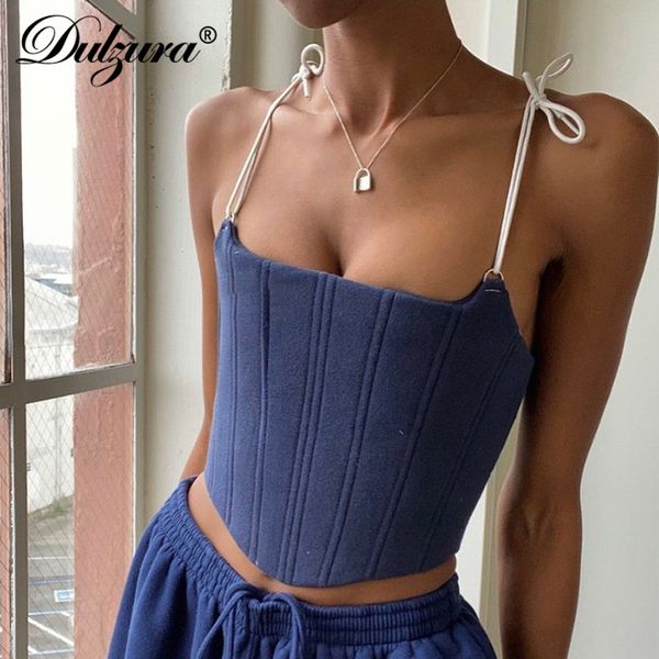 

patchwork women lace up bandage corset bustier camis strap cross bodycon streetwear party club elegant solid, Black;white