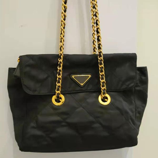 

luxury handbags vagrant vintage parachute chain large capacity shoulder middle antique nylon cloth women's bag