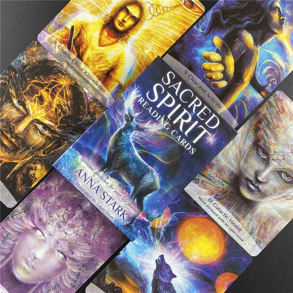 Sacred Spirit Reading Card Oracle Divination Entertainment Parties Brettspiel Tarot und eine Vielzahl von Optionen love BQ4T