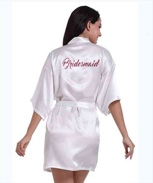 

women summer satin silk robes gown wedding bride kimono lingerie bridesmaid bridal silk robes for women dress, Black;red