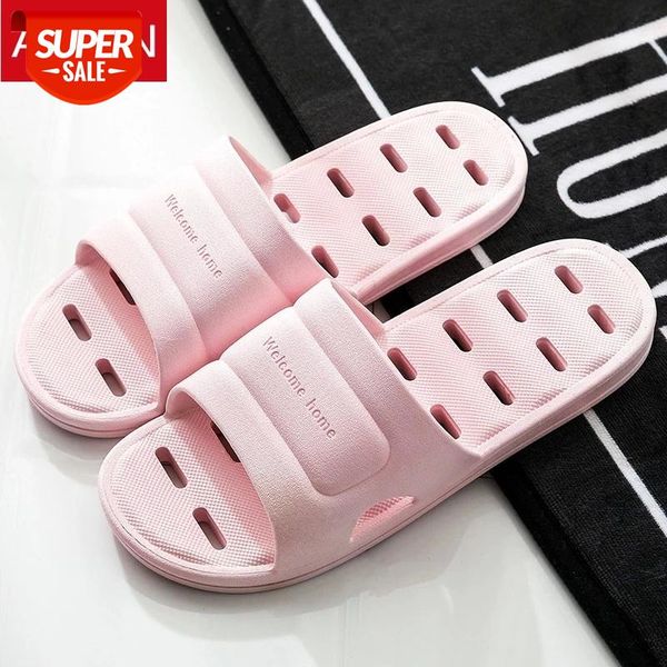 

asifn women's bathroom slippers l drained hollow men's summer non-slip home indoor thicken soft zapatos de mujer flip flops #tj3d, Black