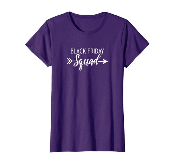 

Funny and Cute Shopping Team Gift Black Friday Squad Arrow T-Shirt, Mainly pictures