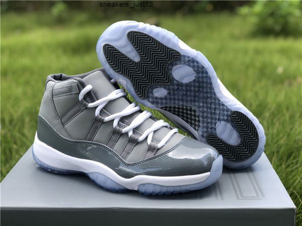 

genuine jumpman 11 high-basketball cool gray color matching men's sports shoes full size delivery 40--47