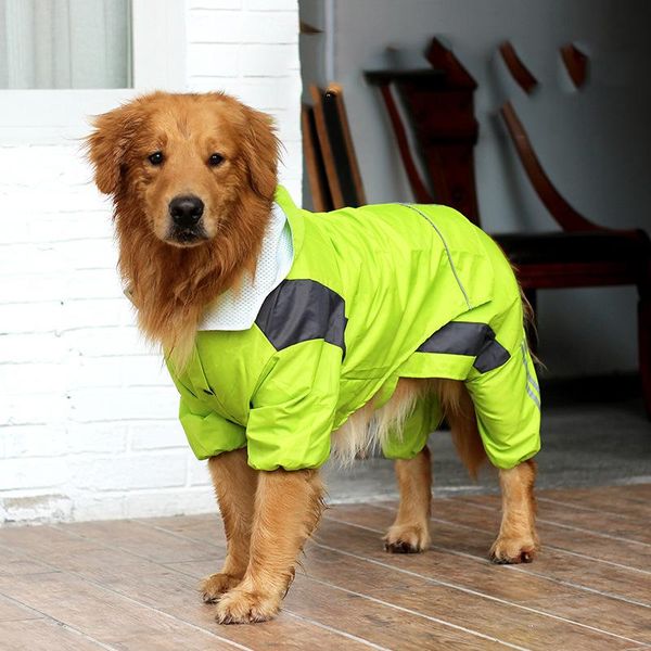 

dog apparel large pet raincoat winter coat waterproof warm clothing for golden retriever labrador shepherd rottweiler clothes