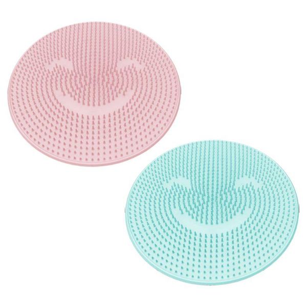 

bath mats foot massage cushion silicone wash back pad bathroom shower mat k0ab