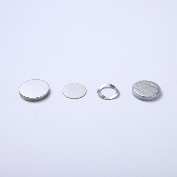 

men's socks coin cell cases with o-rings for battery research cr2021, Black