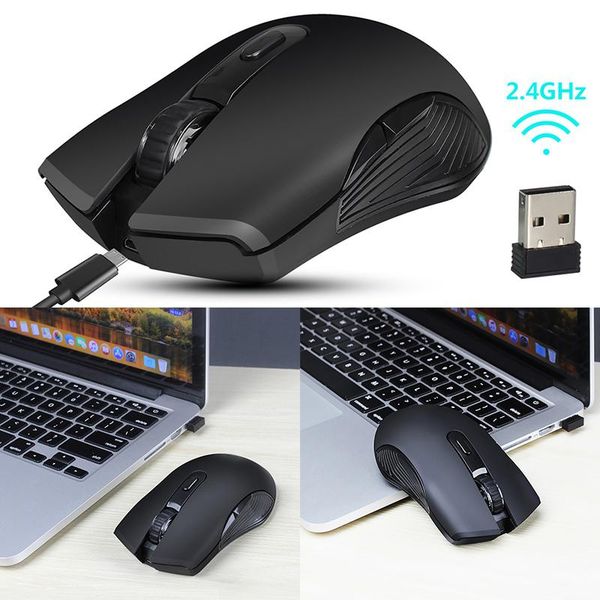 

wireless gaming mouse 2.4g charging ergonomic wear-resistant h- mice