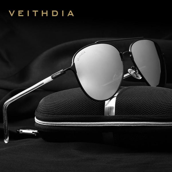 

with original box vintage pilot brand designer male sunglasses men/women sun glasses gafas masculino 3802, White;black