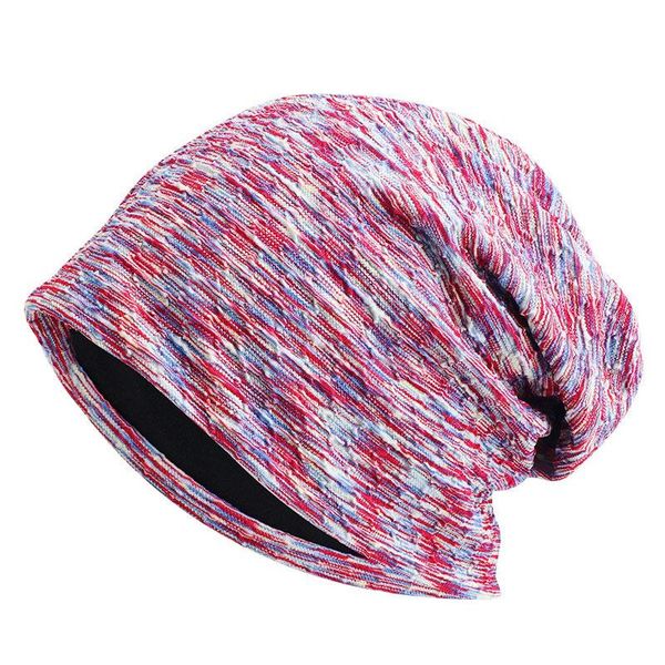 

beanies autumn winter warm hat for women men knitted casual skullies elastic pile cap skullcap outdoor cycling skiing