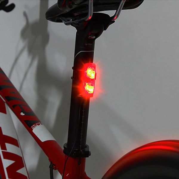 

magnetic self-generated mountain road bike bicycle cycling warning tail light taillamp safety lights