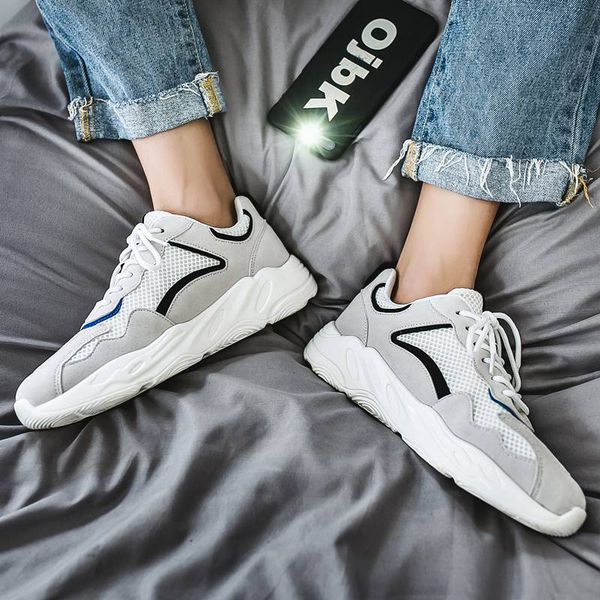 

good sneaker men's sports running shoes outdoor breathable white black brown mesh men fashion casual sneakers trainers ourdoor jogging