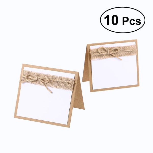 

10pcs guest party name table place cards for shabby chic rustic wedding decoration