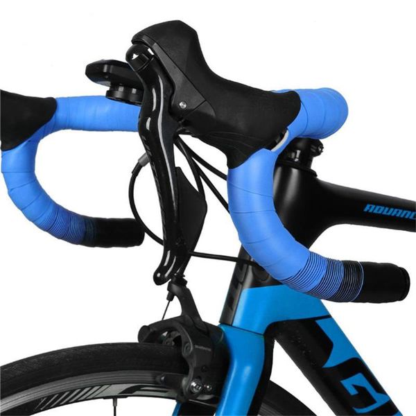 

bike handlebars &components 2pcs bicycle handlebar tape steering wheel cover road cycling handle non-slip belt eva pu bar riding equipment