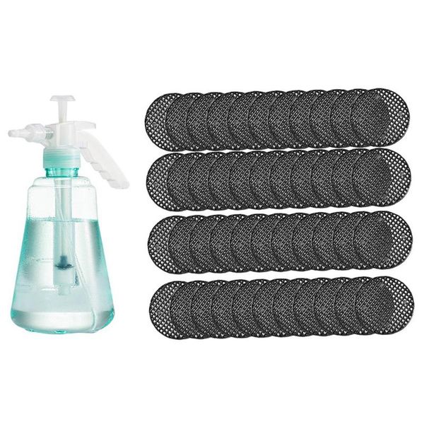 

watering equipments 1 pcs 50oz pump sprayer plant mister hand pressure sprayers & 200 absorbent flower pot hole round mesh mat