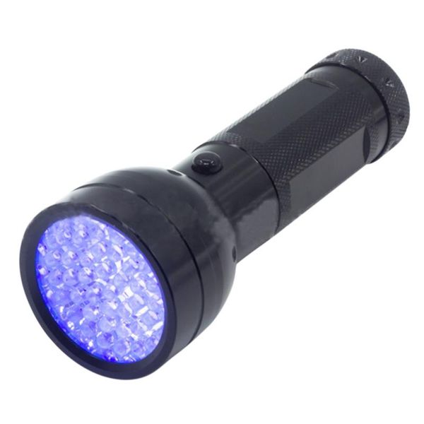 

portable mini 51 led uv light 390-400nm ultra violet torch backlight ink marker lamp ti99 flashlights torches